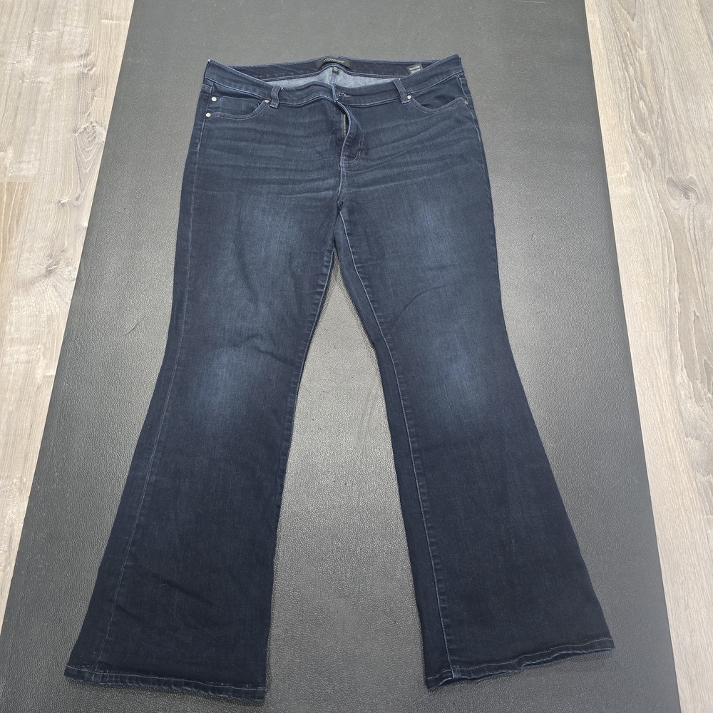 LiverPool Women's Dark Blue Flared Jeans